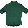 Every-Season Short Sleeve Merino Wool Cycling Jersey - Pine