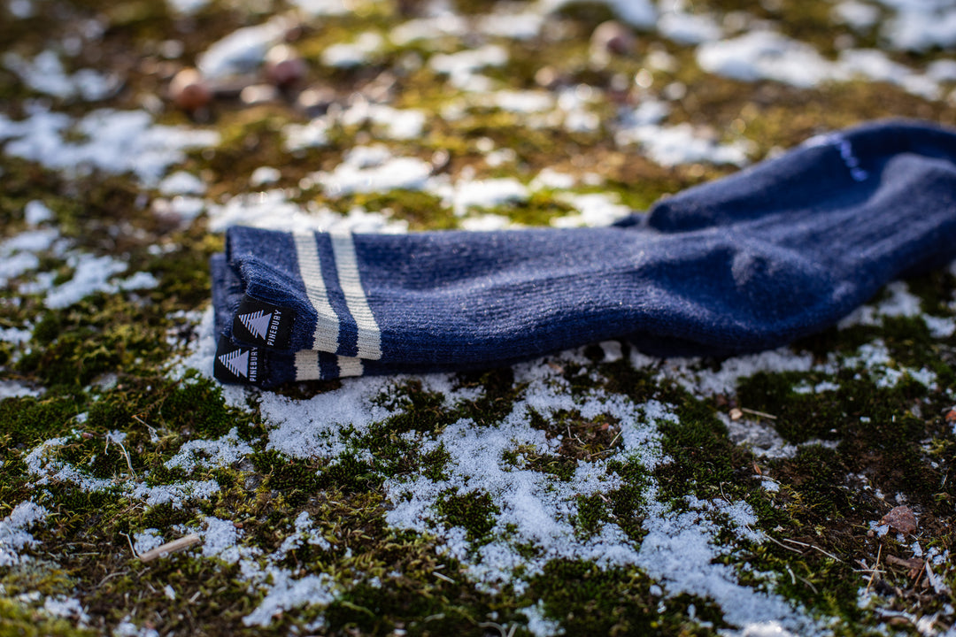 Mountain Merino Wool Sock - Navy