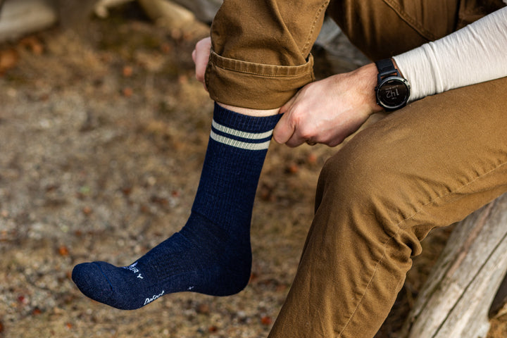 Mountain Merino Wool Sock - Navy