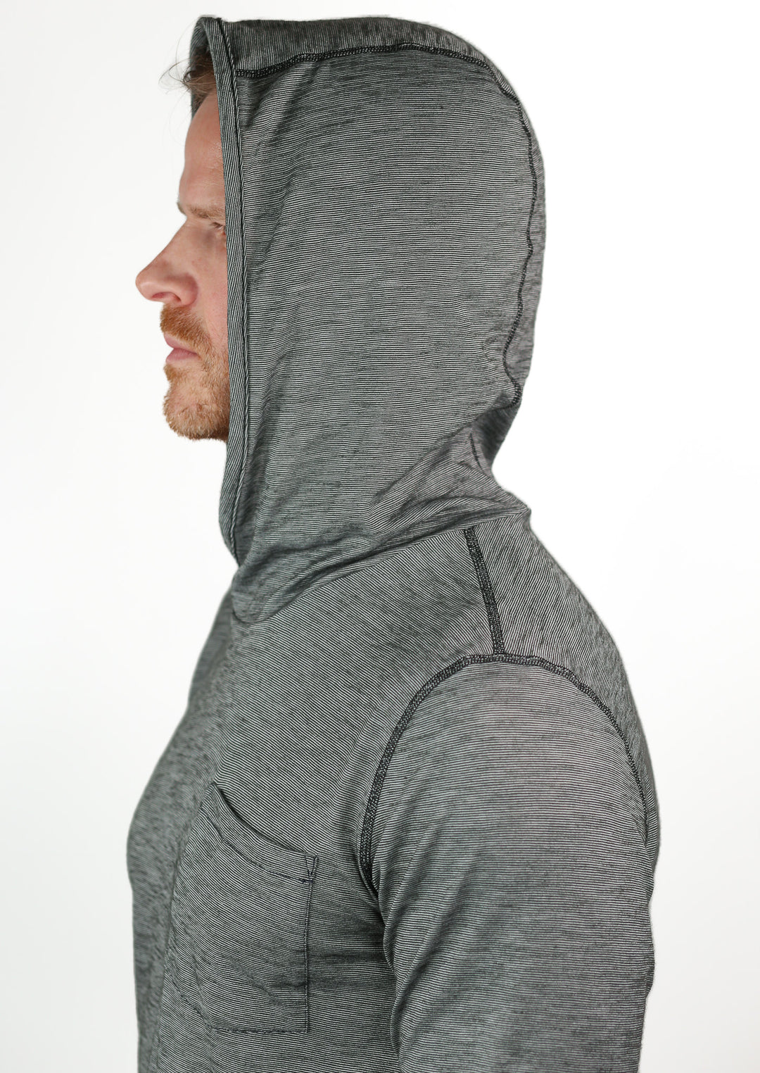 Summer Wool Hoodie Sun Shirt - Evergreen