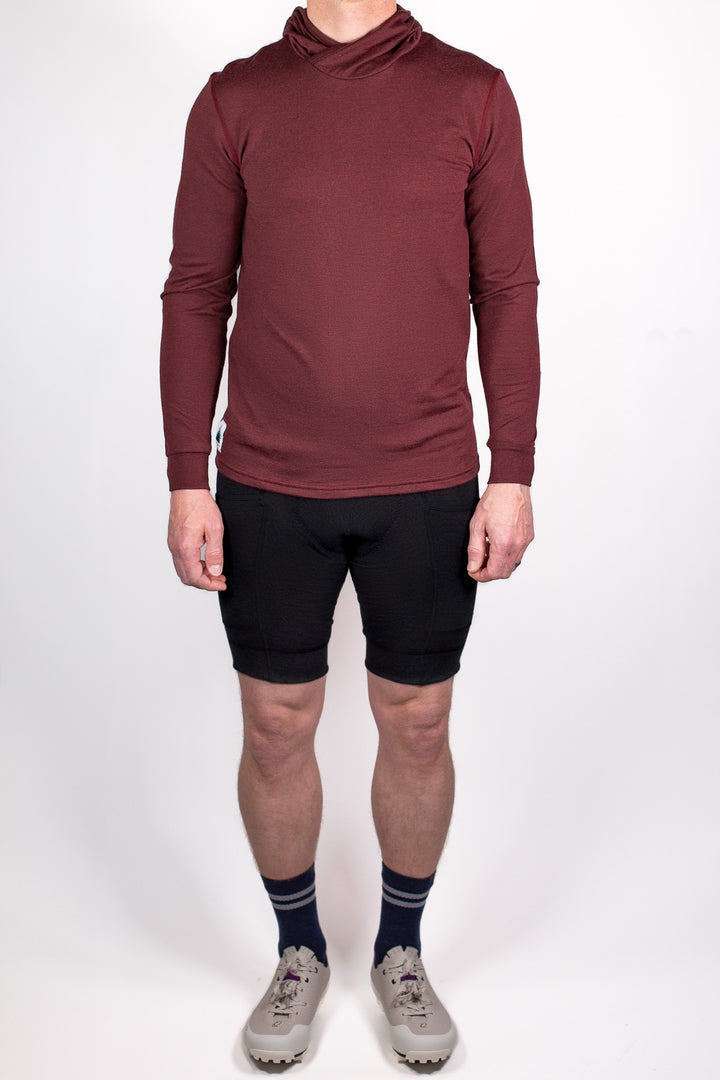 The Merino Wool Cargo Bib Shorts - Black (Pre-Order)