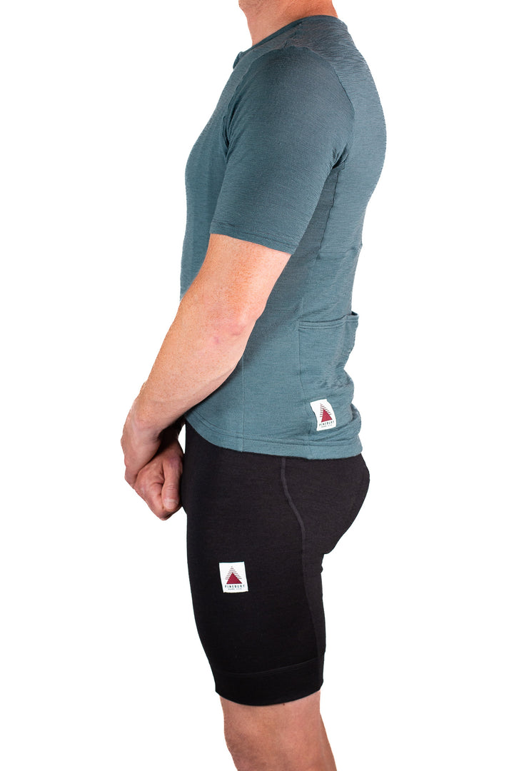 The Merino Wool Bib Shorts - Black