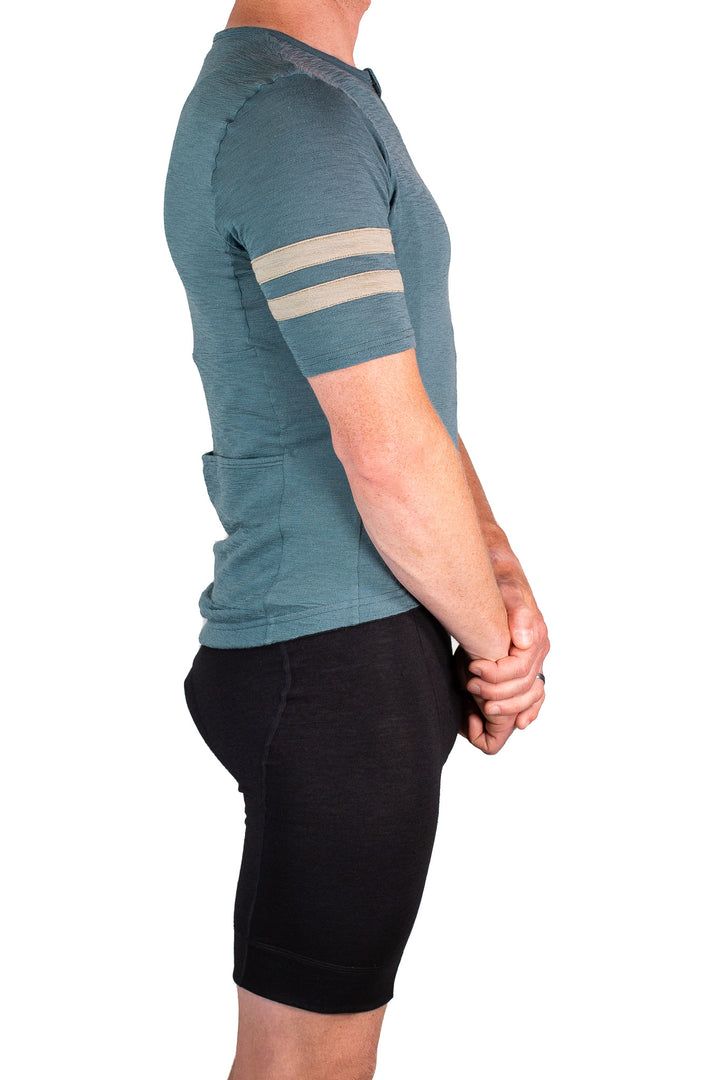 The Merino Wool Bib Shorts - Black