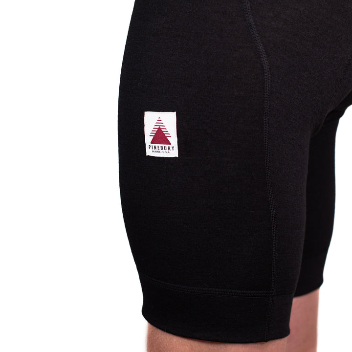 The Merino Wool Bib Shorts - Black