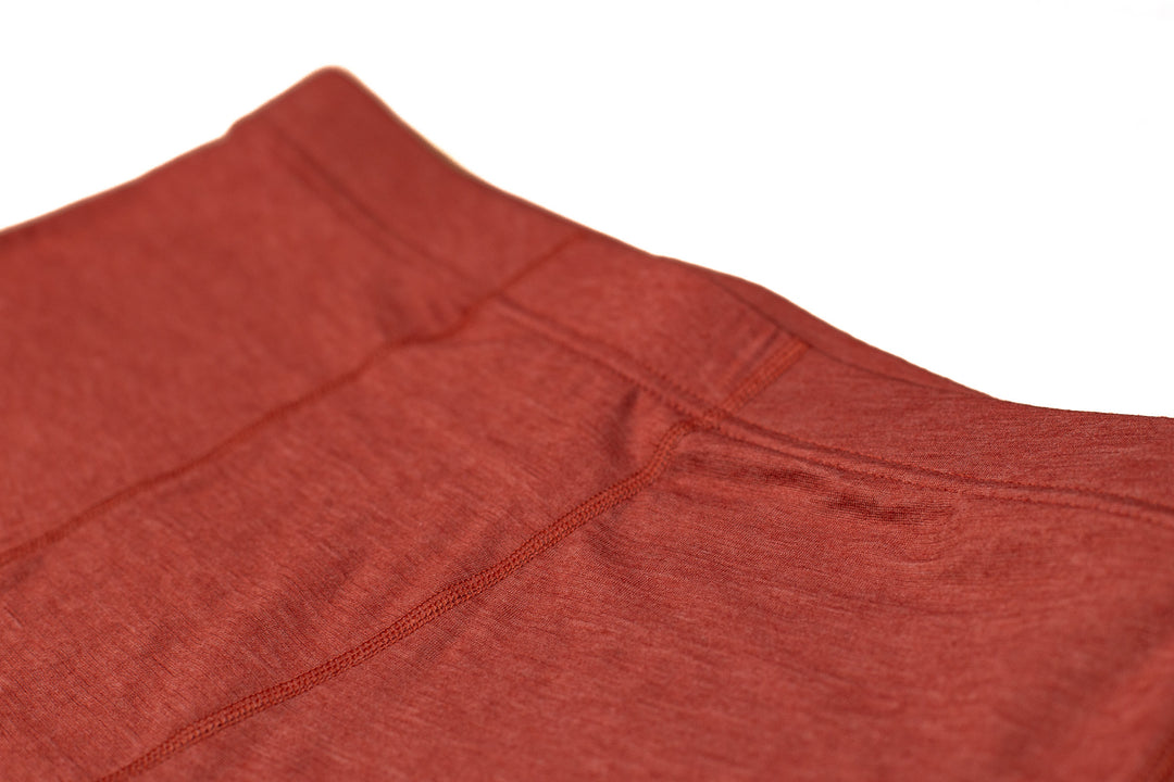 Merino Wool Boxer Briefs Three-Pack (Redwood)