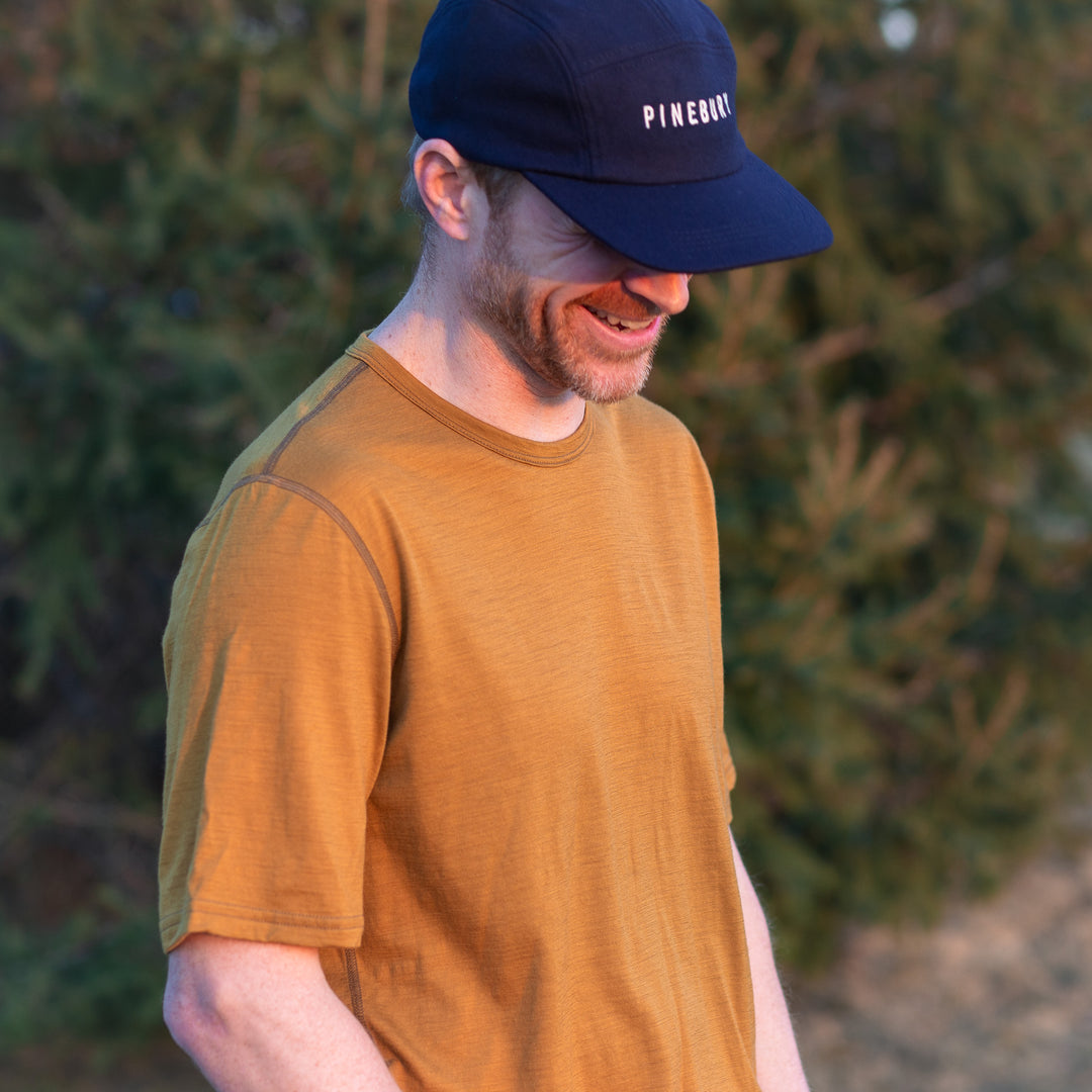 Pure Merino Wool Short Sleeve Tee - Tamarack