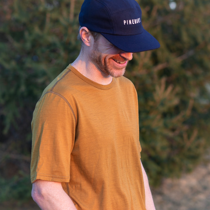 Pure Merino Wool Short Sleeve Tee - Tamarack