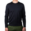 Greenwood LS Merino Wool Tee - Black