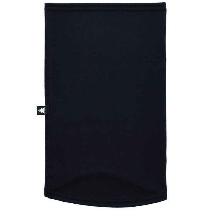 Lightweight Merino Wool Neck Warmer - Black