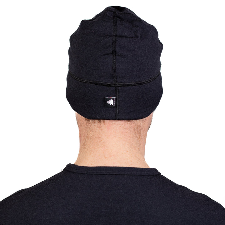 Winter Wool Merino Wool Hat - Black