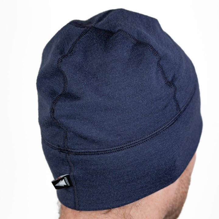 Winter Wool Merino Wool Hat - Navy