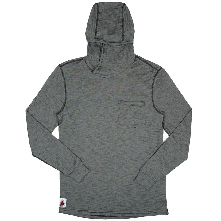 Summer Wool Hoodie Sun Shirt - Evergreen