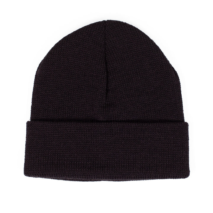 Pure Merino Wool Beanie - Black