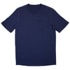 Pure Merino Wool Short Sleeve Pocket Tee - Indigo