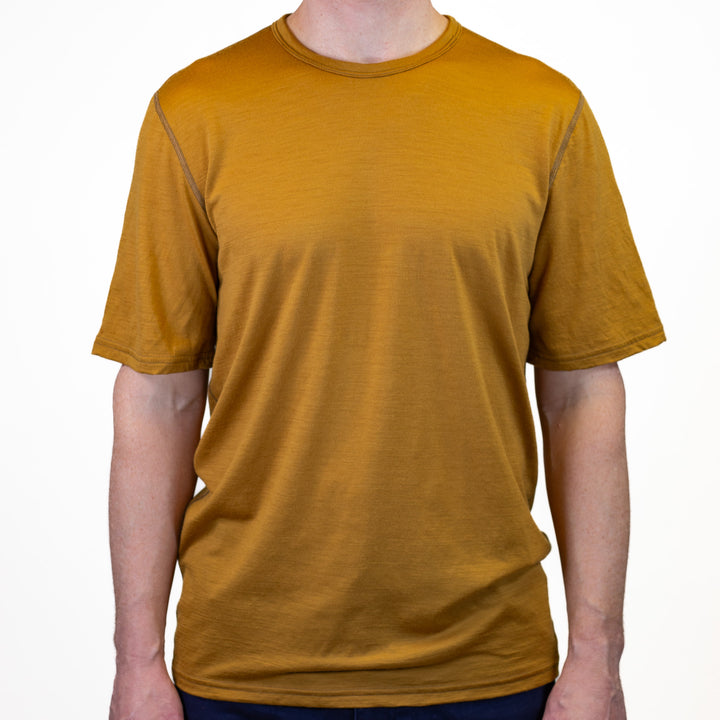 Pure Merino Wool Short Sleeve Tee - Tamarack