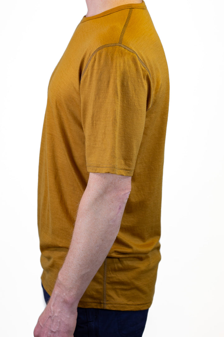 Pure Merino Wool Short Sleeve Tee - Tamarack