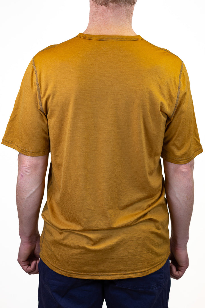 Pure Merino Wool Short Sleeve Tee - Tamarack