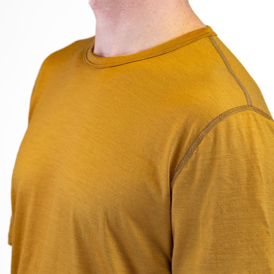 Pure Merino Wool Short Sleeve Tee - Tamarack