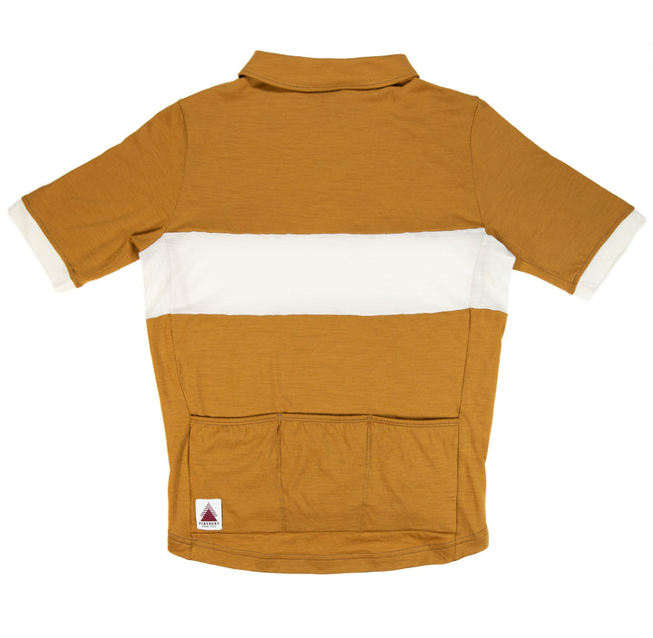 The Continental Merino Wool Cycling Jersey - Tamarack