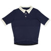 The Continental Merino Wool Cycling Jersey - Indigo