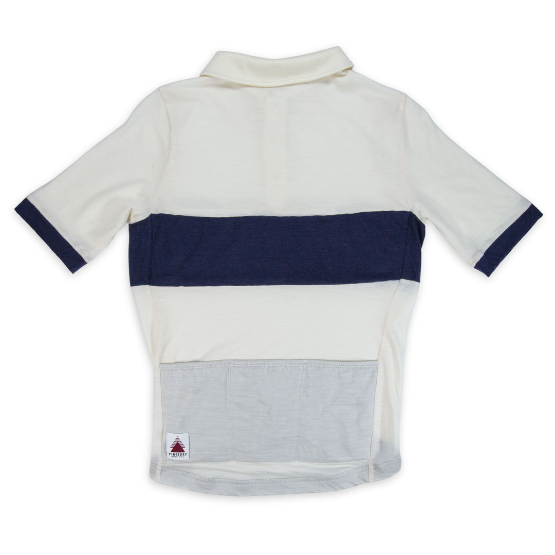 The Continental Merino Wool Cycling Jersey - Natural