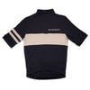 Every-Season Merino Wool Quarter Zip Cycling Jersey - Black