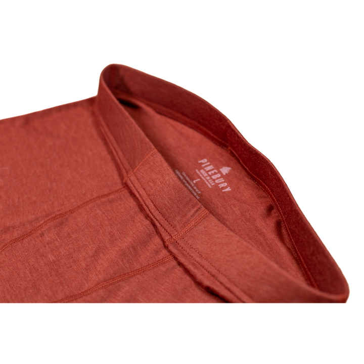 Merino Wool Boxer Briefs Two-Pack (Redwood)